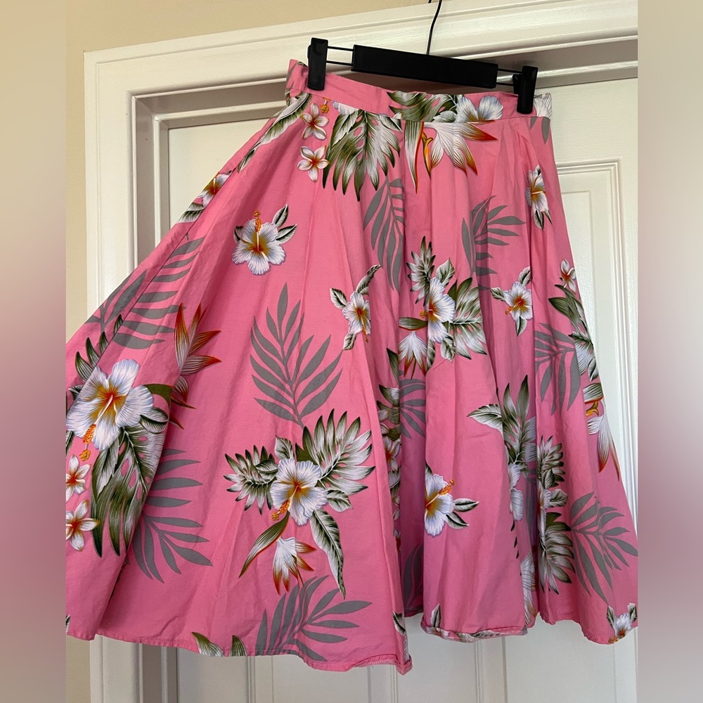 Hell Bunny tropical skirt